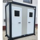 Duo sanitér /2 samostatné oddelené toalety + spoločné umývadlo 300x200x221