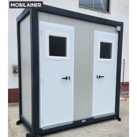   Duo sanitér /2 samostatné oddelené toalety + spoločné umývadlo 300x200x221