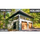 ferde tető - Garázs - luxus