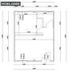 Modulház 28 m2
