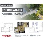 Modulház 35 m2