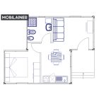 Modulház 35 m2-PP