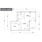 Modulový obytný dom 36 m²