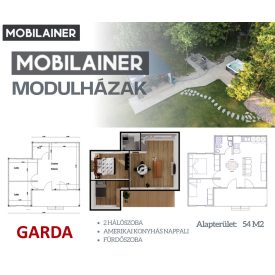 Modulház 54 m2