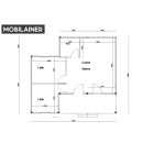 Modulház 54 m2