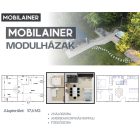 Moduláris lakóház 57 m2