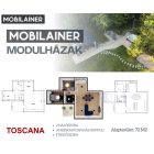 Modulház 72 m2