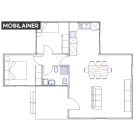 Modulový obytný dom 72 m²