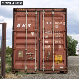 40 LÁBAS HASZNÁLT TENGERI KONTÉNER